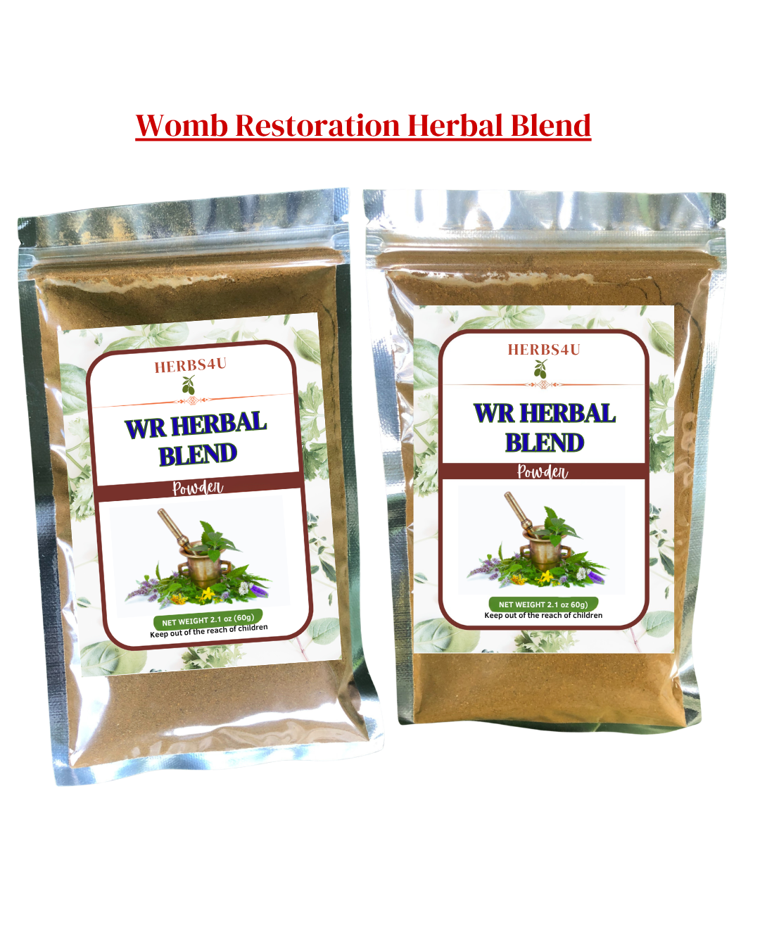 Womb Restoration Kit (Infertility, Womb Cleanse)