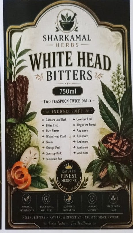white head Bitters and kidney pckg