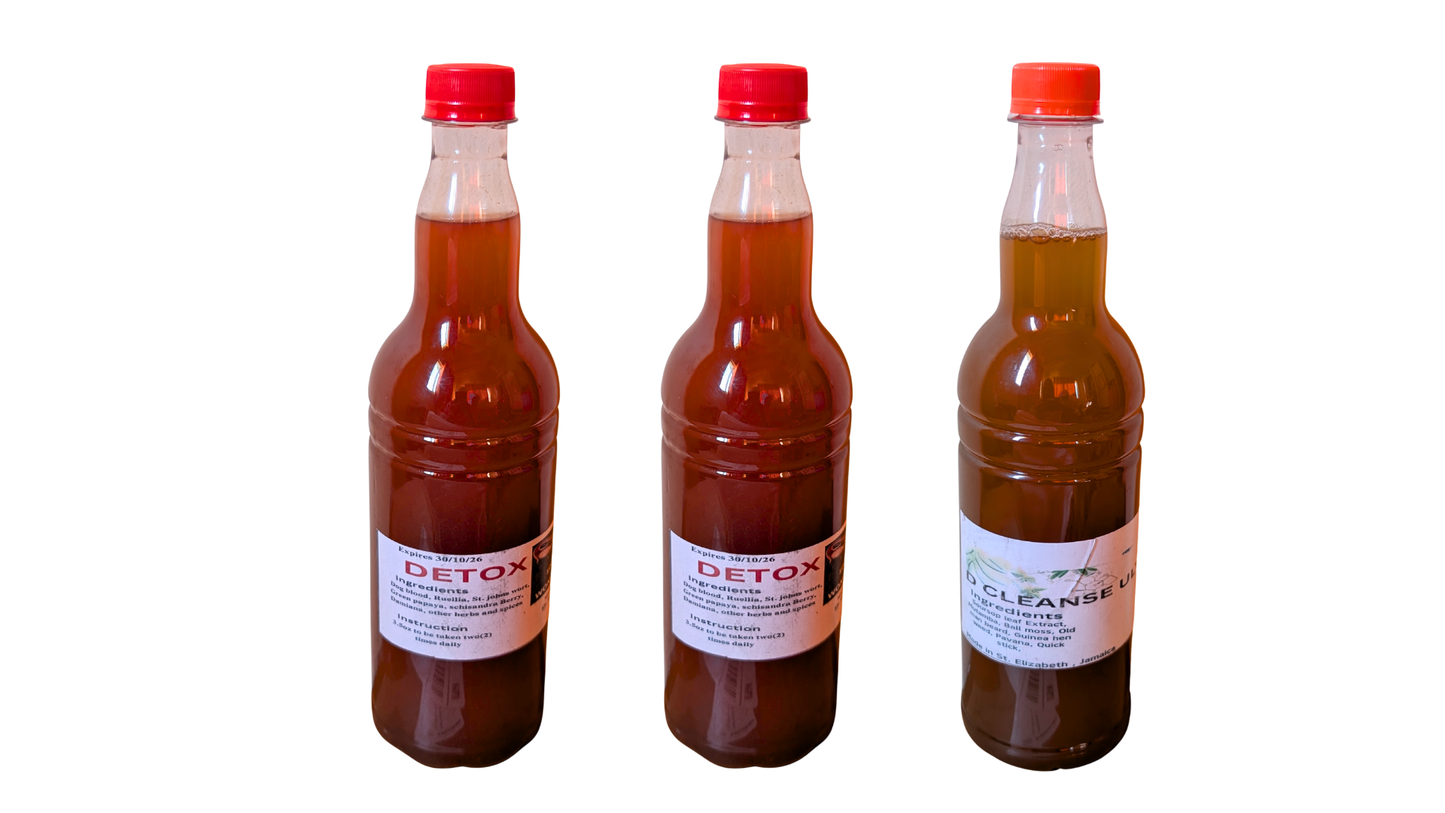 Womb Cleanse Tonic Bundle (Made To Order)